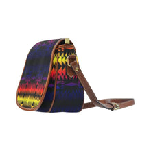 Load image into Gallery viewer, Two Worlds Apart Saddle Bag/Small (Model 1649) Full Customization bag e-joyer 
