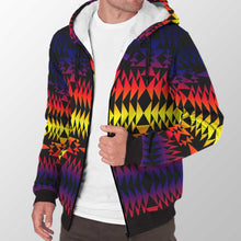 Load image into Gallery viewer, Two Worlds Apart Sherpa Hoodie 49 Dzine 
