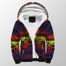 Load image into Gallery viewer, Two Worlds Apart Sherpa Hoodie 49 Dzine 
