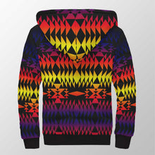 Load image into Gallery viewer, Two Worlds Apart Sherpa Hoodie 49 Dzine 
