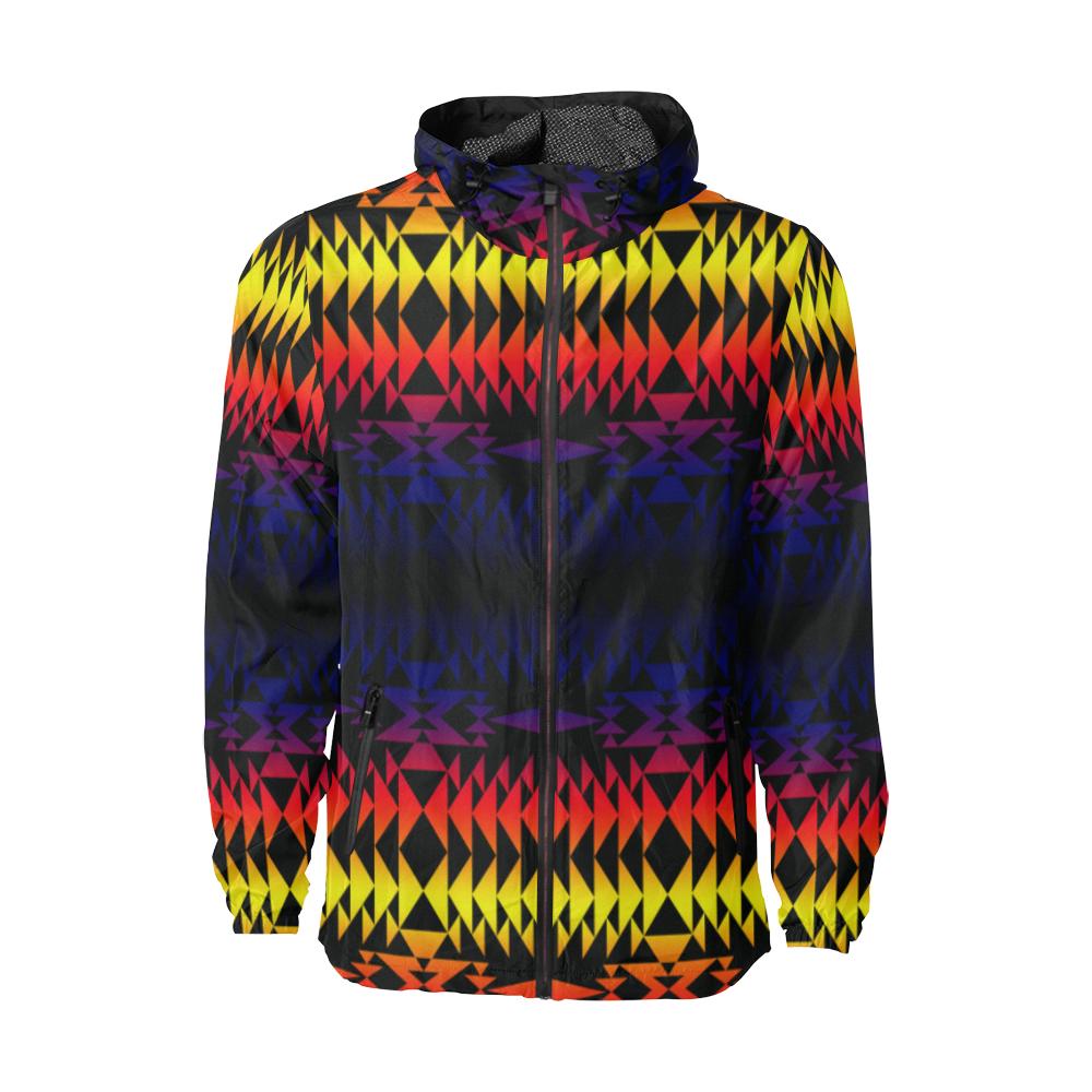 Two Worlds Apart Unisex All Over Print Windbreaker (Model H23) All Over Print Windbreaker for Men (H23) e-joyer 