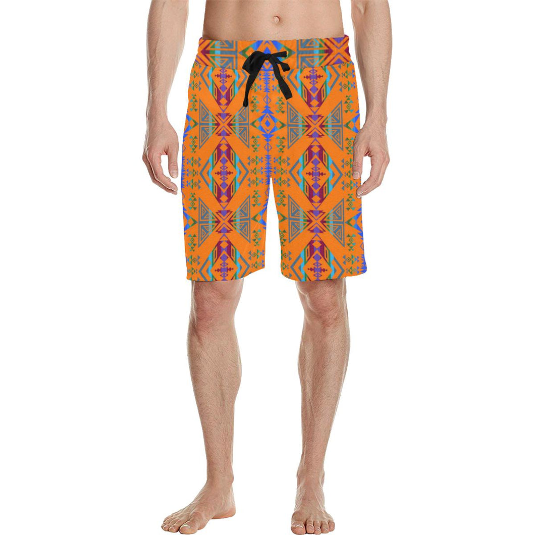 Upstream Expedition After Dawn Men's All Over Print Casual Shorts (Model L23) Men's Casual Shorts (L23) e-joyer 