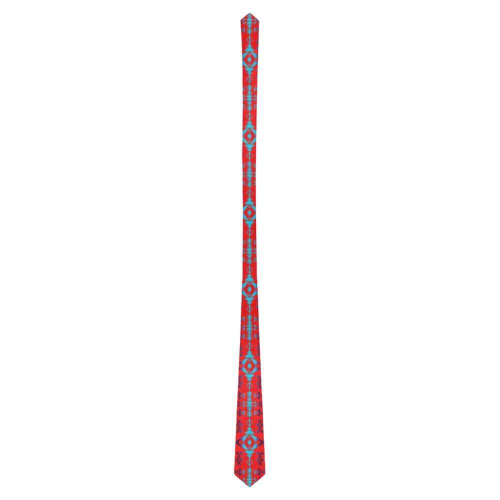 Upstream Expedition Before Dark Classic Necktie (Two Sides) Classic Necktie e-joyer 