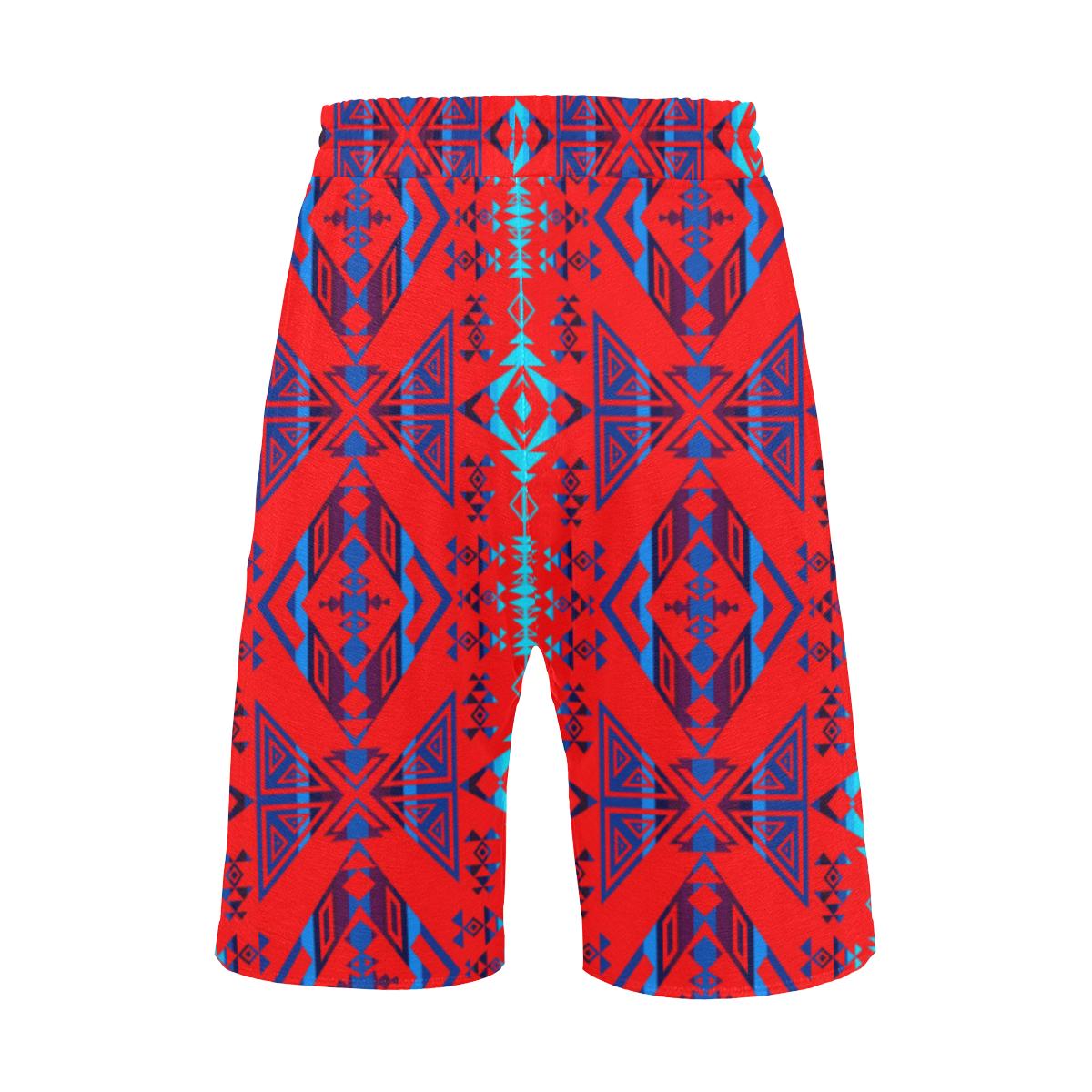 Upstream Expedition Before Dark Men's All Over Print Casual Shorts (Model L23) Men's Casual Shorts (L23) e-joyer 