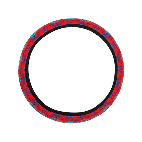 Upstream Expedition Before Dark Steering Wheel Cover with Elastic Edge Steering Wheel Cover with Elastic Edge e-joyer 