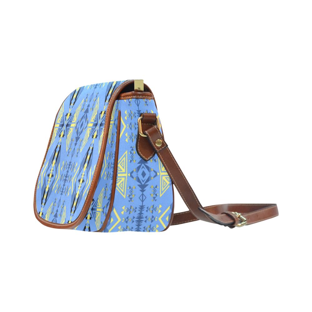 Upstream Expedition Blue Ridge Saddle Bag/Small (Model 1649) Full Customization Saddle Bag/Small (Full Customization) e-joyer 