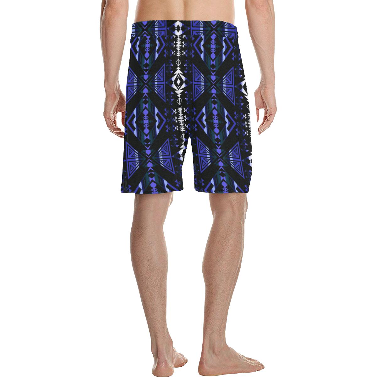 Upstream Expedition Forest Sky Men's All Over Print Casual Shorts (Model L23) Men's Casual Shorts (L23) e-joyer 