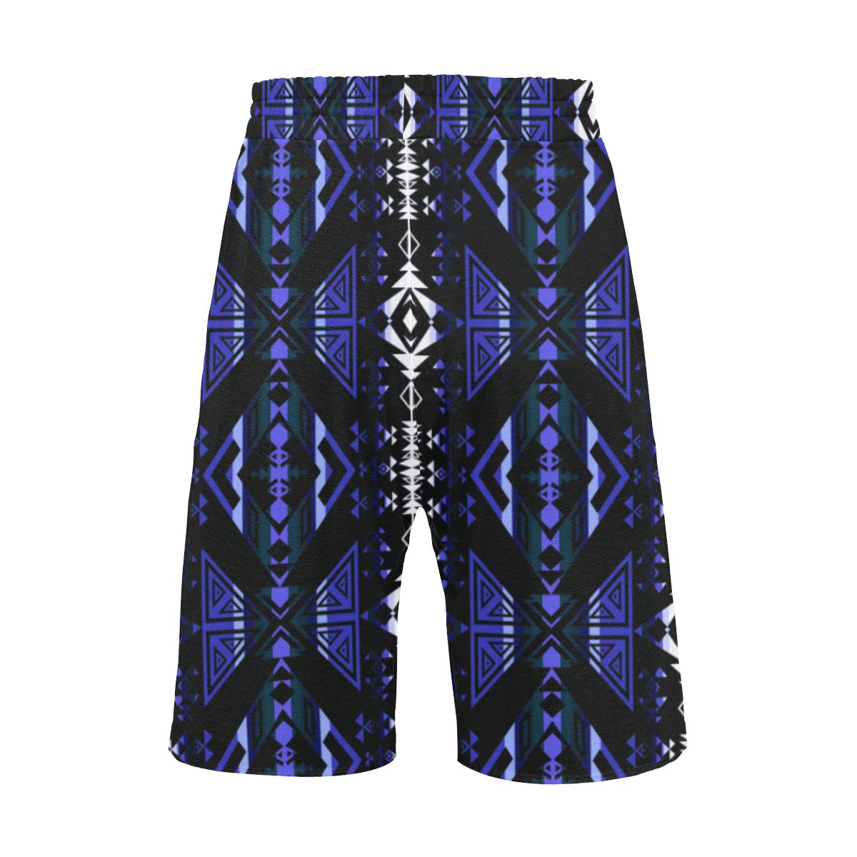 Upstream Expedition Forest Sky Men's All Over Print Casual Shorts (Model L23) Men's Casual Shorts (L23) e-joyer 
