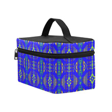 Load image into Gallery viewer, Upstream Expedition Midnight Run Cosmetic Bag/Large (Model 1658) Cosmetic Bag e-joyer 
