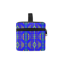 Load image into Gallery viewer, Upstream Expedition Midnight Run Cosmetic Bag/Large (Model 1658) Cosmetic Bag e-joyer 
