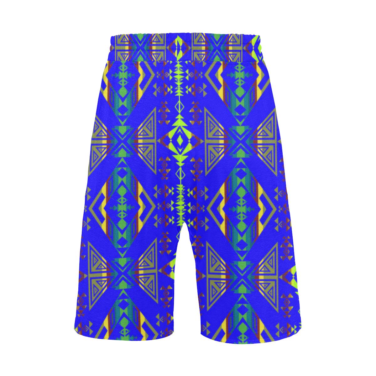 Upstream Expedition Midnight Run Men's All Over Print Casual Shorts (Model L23) Men's Casual Shorts (L23) e-joyer 