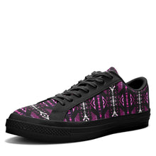 Load image into Gallery viewer, Upstream Expedition Moonlight Shadows Aapisi Low Top Canvas Shoes Black Sole 49 Dzine 
