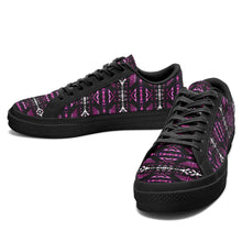 Load image into Gallery viewer, Upstream Expedition Moonlight Shadows Aapisi Low Top Canvas Shoes Black Sole 49 Dzine 
