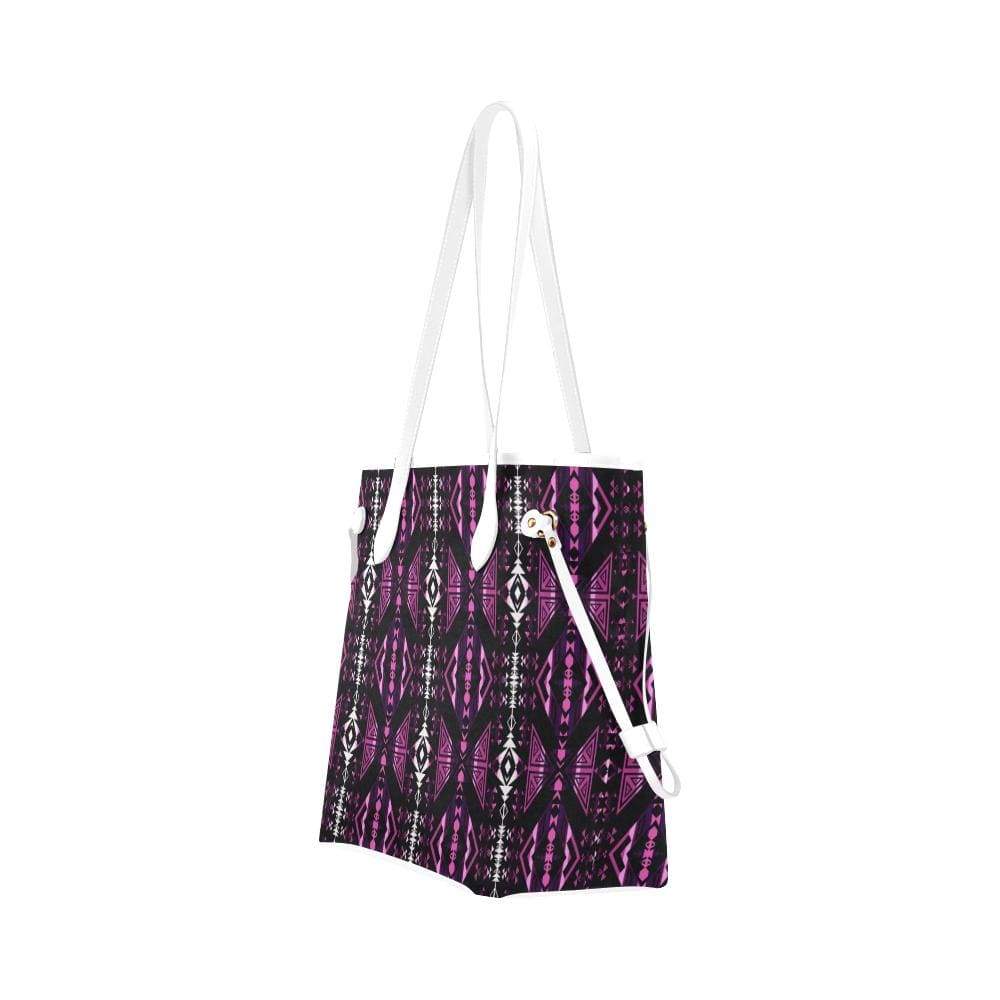 Upstream Expedition Moonlight Shadows Clover Canvas Tote Bag (Model 1661) Clover Canvas Tote Bag (1661) e-joyer 