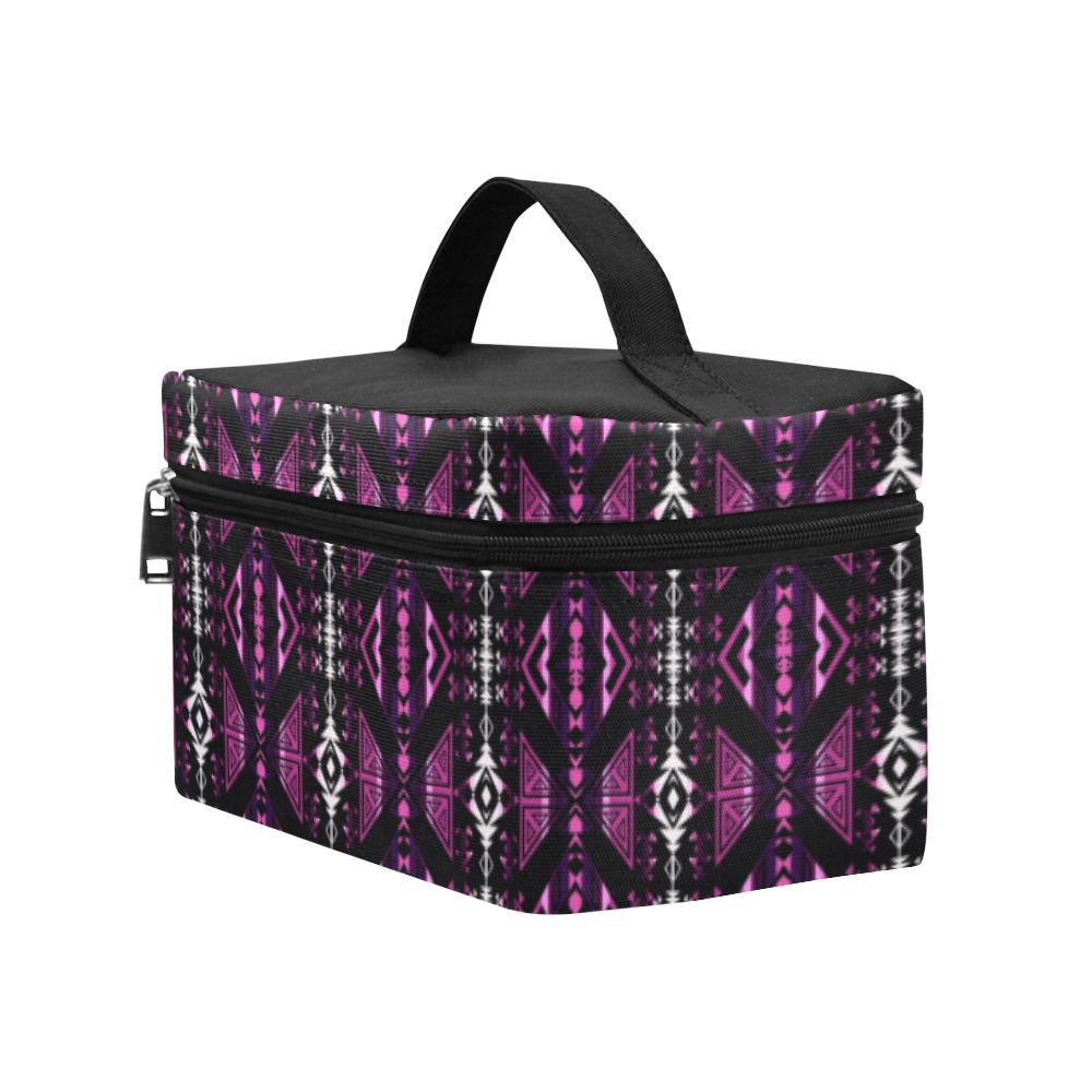 Upstream Expedition Moonlight Shadows Cosmetic Bag/Large (Model 1658) Cosmetic Bag e-joyer 