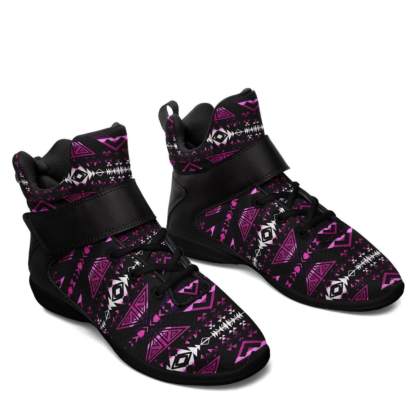 Upstream Expedition Moonlight Shadows Ipottaa Basketball / Sport High Top Shoes - Black Sole 49 Dzine 