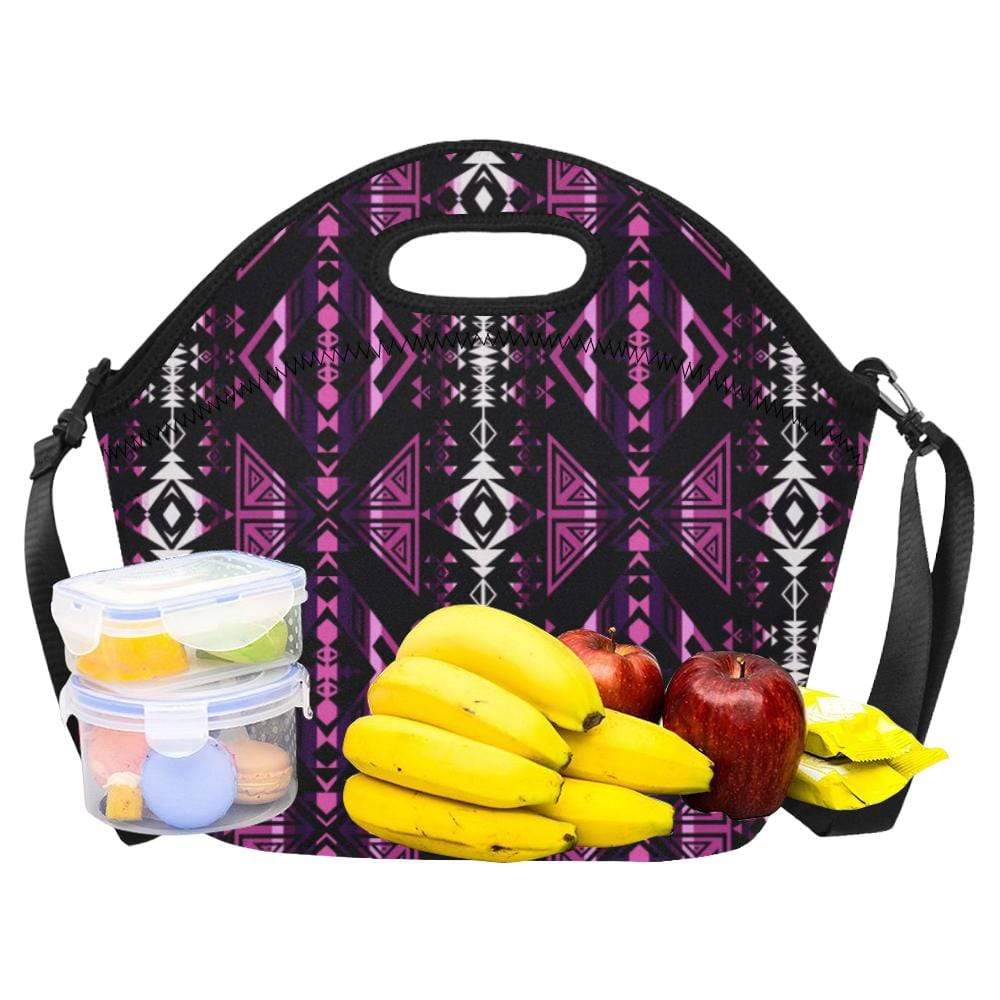 Upstream Expedition Moonlight Shadows Neoprene Lunch Bag/Large (Model 1669) Neoprene Lunch Bag/Large (1669) e-joyer 