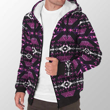 Load image into Gallery viewer, Upstream Expedition Moonlight Shadows Sherpa Hoodie 49 Dzine 
