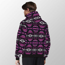 Load image into Gallery viewer, Upstream Expedition Moonlight Shadows Sherpa Hoodie 49 Dzine 
