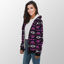 Load image into Gallery viewer, Upstream Expedition Moonlight Shadows Sherpa Hoodie 49 Dzine 
