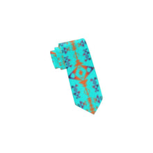 Load image into Gallery viewer, Upstream Expedition Noon Day Sky Classic Necktie (Two Sides) Classic Necktie e-joyer 
