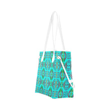 Load image into Gallery viewer, Upstream Expedition Noon Day Sky Clover Canvas Tote Bag (Model 1661) Clover Canvas Tote Bag (1661) e-joyer 
