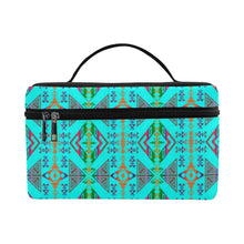 Load image into Gallery viewer, Upstream Expedition Noon Day Sky Cosmetic Bag/Large (Model 1658) Cosmetic Bag e-joyer 
