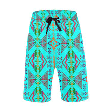 Load image into Gallery viewer, Upstream Expedition Noon Day Sky Men&#39;s All Over Print Casual Shorts (Model L23) Men&#39;s Casual Shorts (L23) e-joyer 
