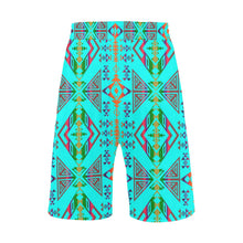 Load image into Gallery viewer, Upstream Expedition Noon Day Sky Men&#39;s All Over Print Casual Shorts (Model L23) Men&#39;s Casual Shorts (L23) e-joyer 
