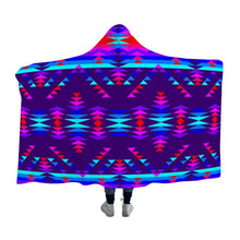 Load image into Gallery viewer, Vision of Peace Hooded Blanket 49 Dzine 
