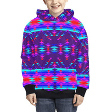 Load image into Gallery viewer, Vision of Peace Kids&#39; All Over Print Hoodie (Model H38) Kids&#39; AOP Hoodie (H38) e-joyer 
