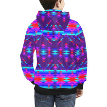 Load image into Gallery viewer, Vision of Peace Kids&#39; All Over Print Hoodie (Model H38) Kids&#39; AOP Hoodie (H38) e-joyer 
