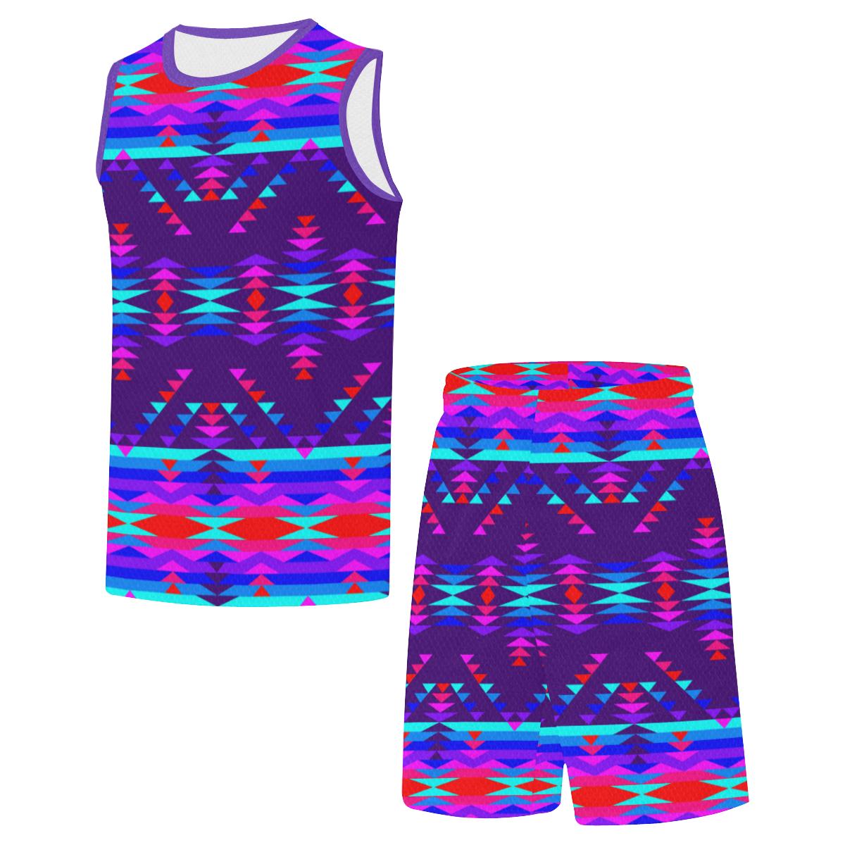 Vision of Peace LG All Over Print Basketball Uniform Basketball Uniform e-joyer 