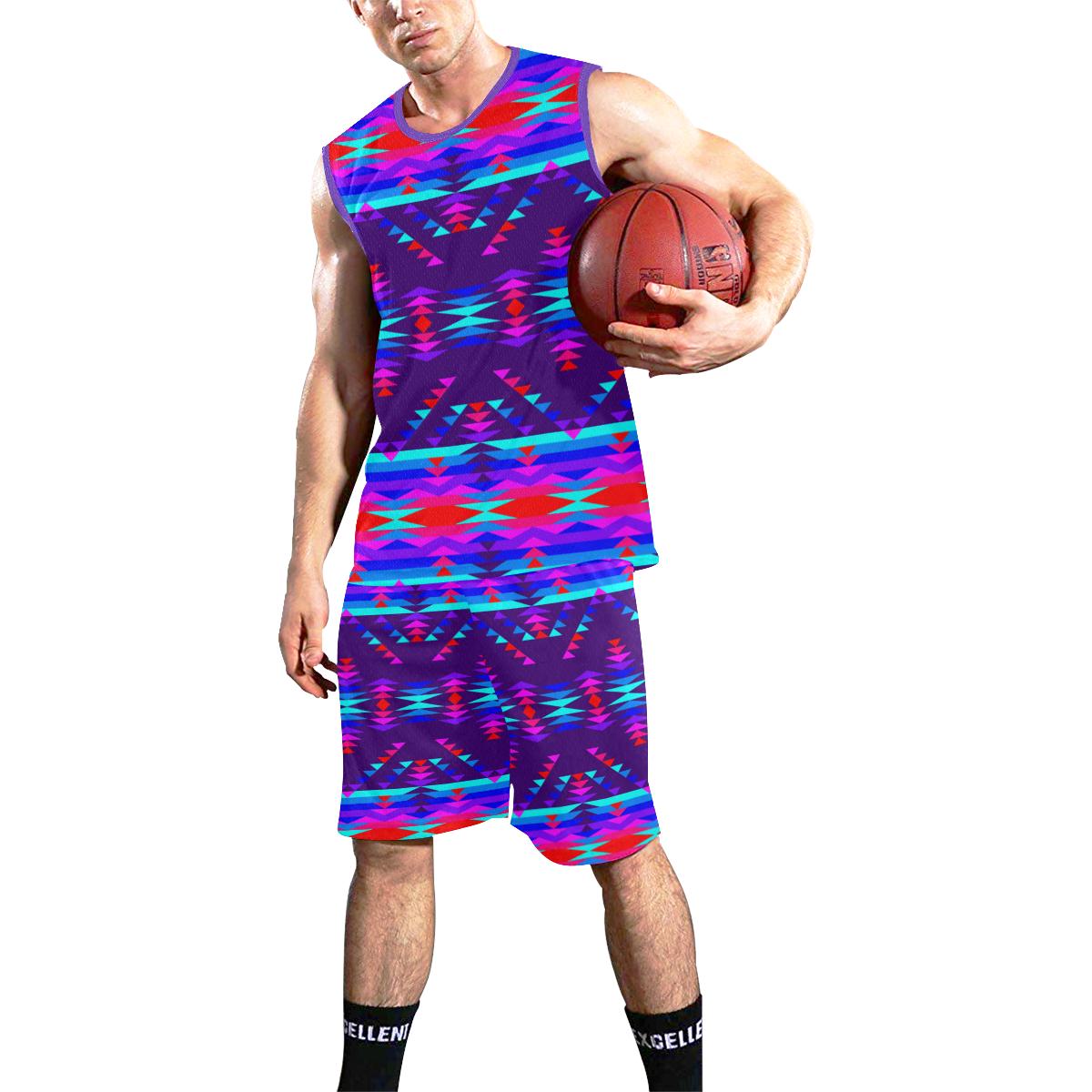 Vision of Peace LG All Over Print Basketball Uniform Basketball Uniform e-joyer 