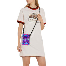 Load image into Gallery viewer, Vision of Peace LG Small Cell Phone Purse (Model 1711) Small Cell Phone Purse (1711) e-joyer 
