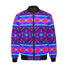 Load image into Gallery viewer, Vision of Peace LG Unisex Heavy Bomber Jacket with Quilted Lining All Over Print Quilted Jacket for Men (H33) e-joyer 
