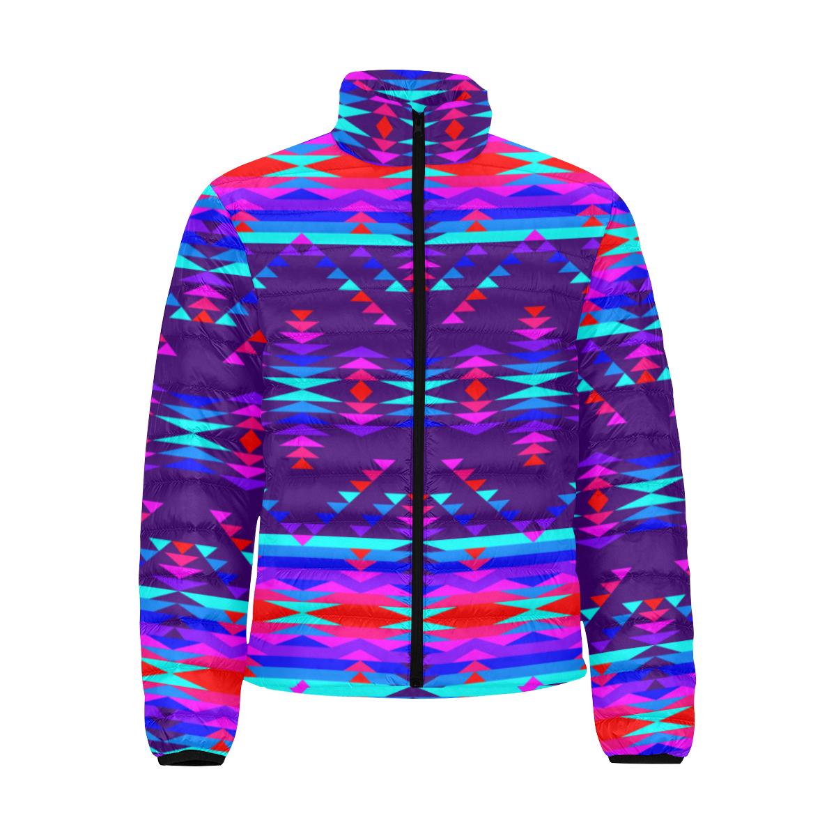 Vision of Peace Padded Jacket by 49 Dzine