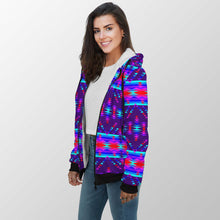 Load image into Gallery viewer, Vision of Peace Sherpa Hoodie 49 Dzine 
