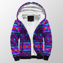 Load image into Gallery viewer, Vision of Peace Sherpa Hoodie 49 Dzine 
