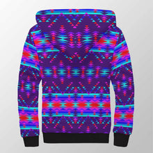 Load image into Gallery viewer, Vision of Peace Sherpa Hoodie 49 Dzine 
