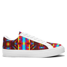 Load image into Gallery viewer, Visions of Lasting Peace Aapisi Low Top Canvas Shoes White Sole 49 Dzine 
