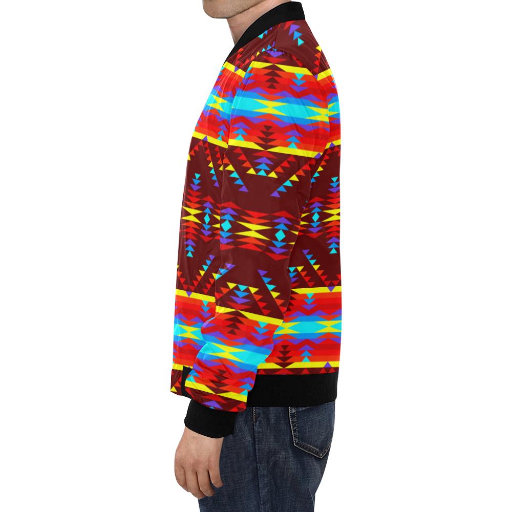 Visions of Lasting Peace All Over Print Bomber Jacket for Men/Large Size (Model H19) All Over Print Bomber Jacket for Men/Large (H19) e-joyer 