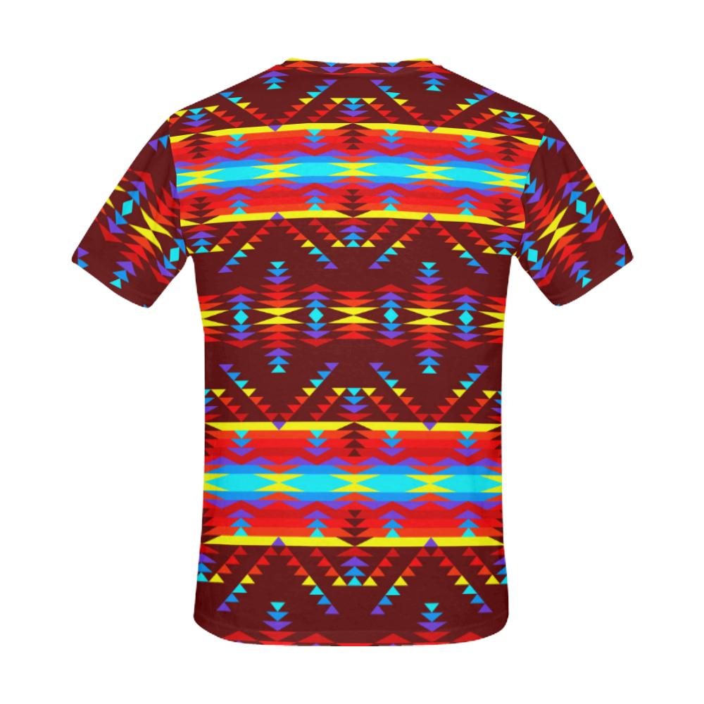 Visions of Lasting Peace All Over Print T-Shirt for Men (USA Size) (Model T40) All Over Print T-Shirt for Men (T40) e-joyer 