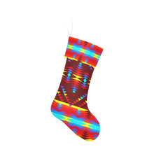 Load image into Gallery viewer, Visions of Lasting Peace Christmas Stocking Christmas Stocking e-joyer 
