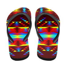 Load image into Gallery viewer, Visions of Lasting Peace Flip Flops 49 Dzine 
