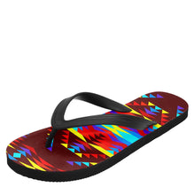 Load image into Gallery viewer, Visions of Lasting Peace Flip Flops 49 Dzine 
