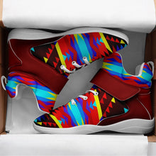 Load image into Gallery viewer, Visions of Lasting Peace Ipottaa Basketball / Sport High Top Shoes 49 Dzine 
