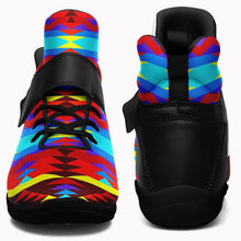 Load image into Gallery viewer, Visions of Lasting Peace Ipottaa Basketball / Sport High Top Shoes -Black Sole 49 Dzine 
