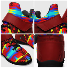 Load image into Gallery viewer, Visions of Lasting Peace Ipottaa Basketball / Sport High Top Shoes -Black Sole 49 Dzine 
