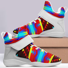 Load image into Gallery viewer, Visions of Lasting Peace Ipottaa Basketball / Sport High Top Shoes - White Sole 49 Dzine 
